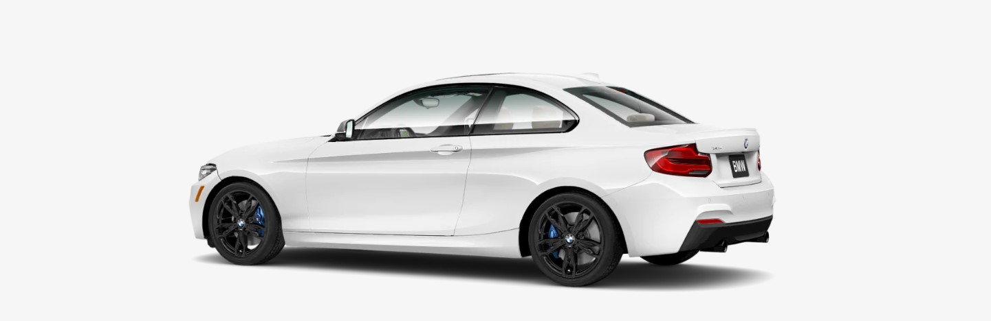 2019 BMW M240i White Exterior Rear 2019 BMW M240i White Exterior Rear